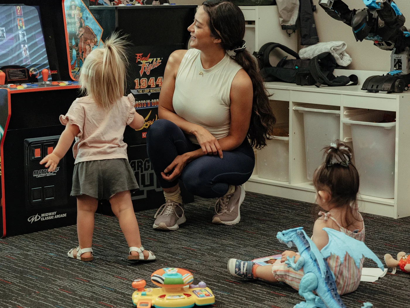 Kids zone at TRU FITNESS