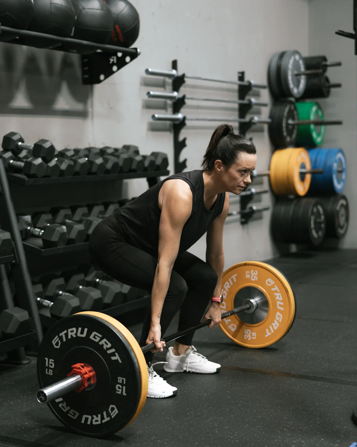 Deadlift on the TRU FITNESS platform